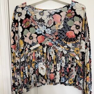 O'Neill Multicolor Floral Blouse